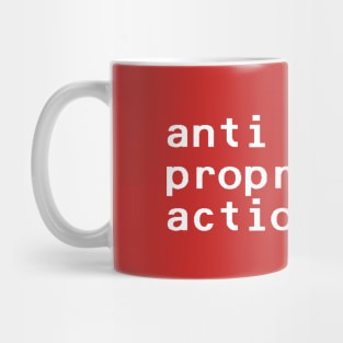 anti proprietary action - White Mug